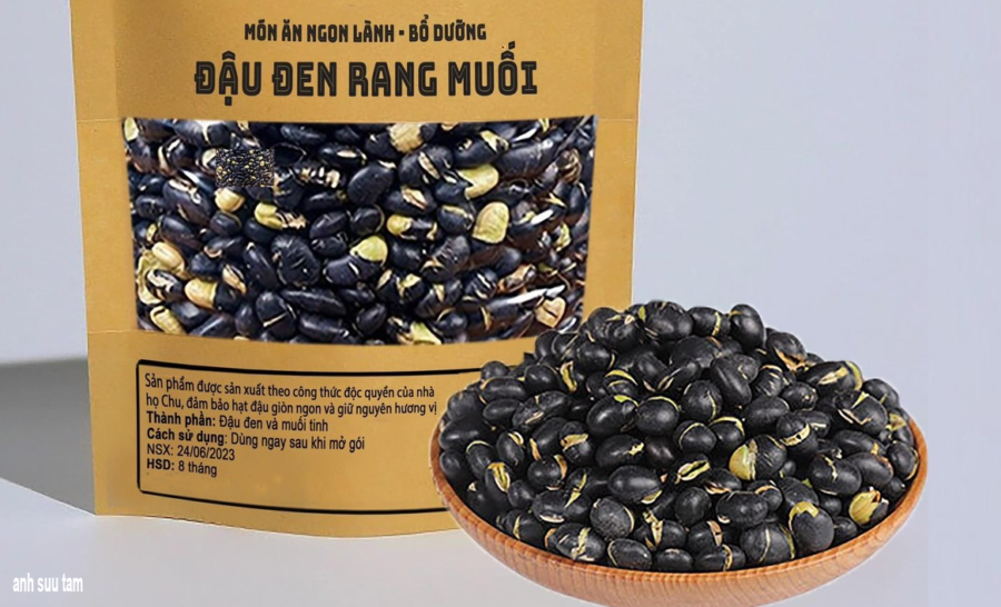Đậu đen xanh lòng rang muối Healthy Food