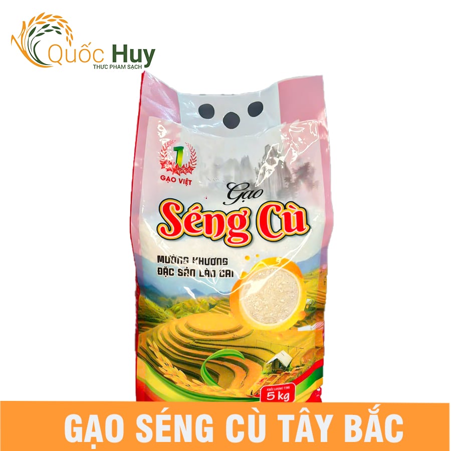 Gạo Séng Cù Hạt Tròn Tây Bắc