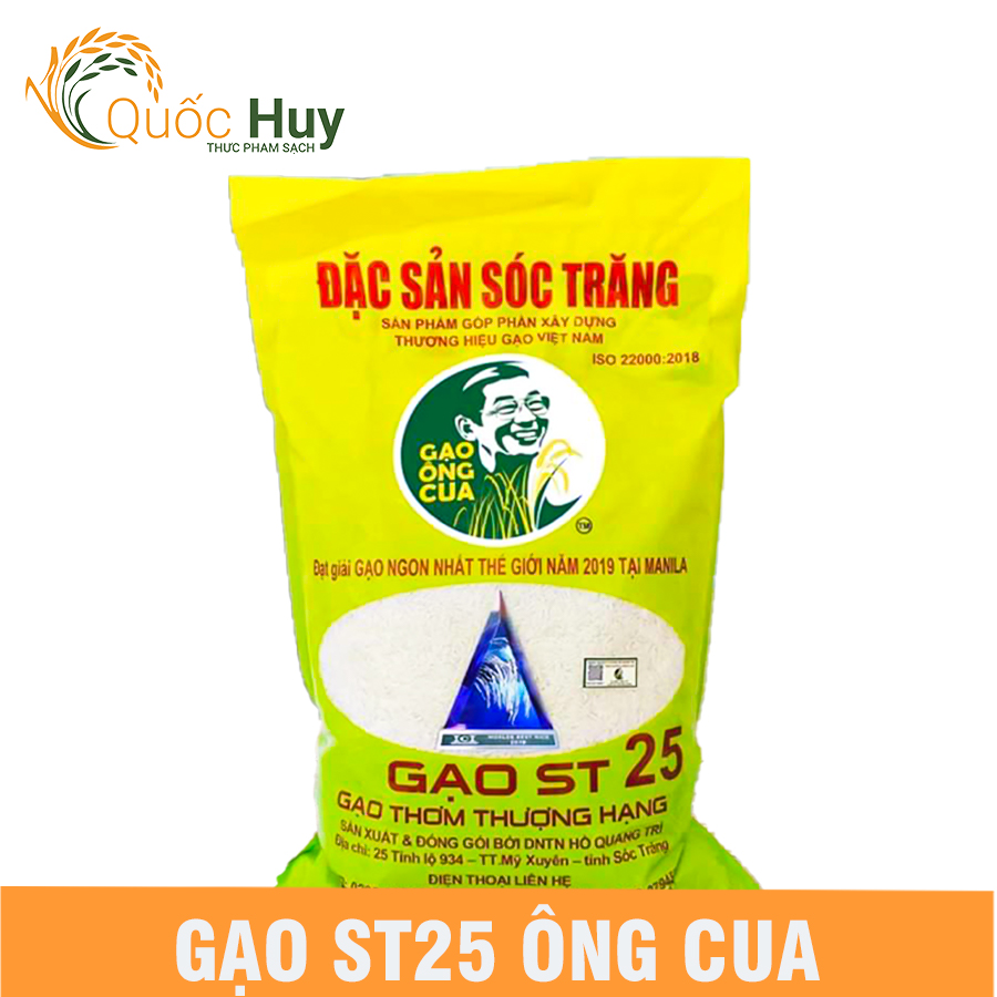 Gạo ST25 Ông Cua